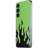 Green Flames Galaxy A55 5G Skin